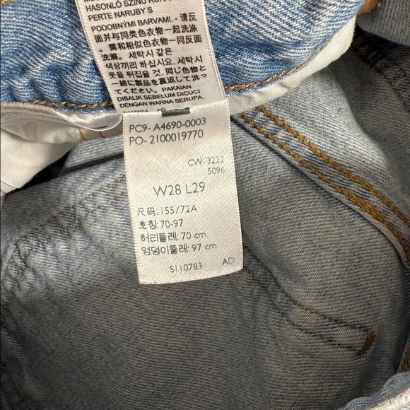 Levi’s MIDDY STRAIGHT WOMEN'S JEANS 28 - Picture 4 of 5